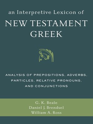 cover image of An Interpretive Lexicon of New Testament Greek
